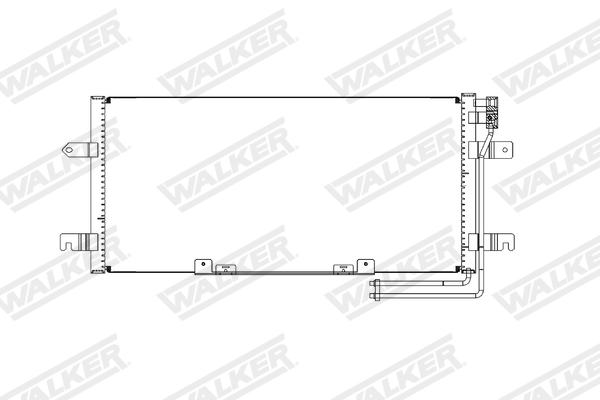 Walker Condensor, airconditioning WCD00460