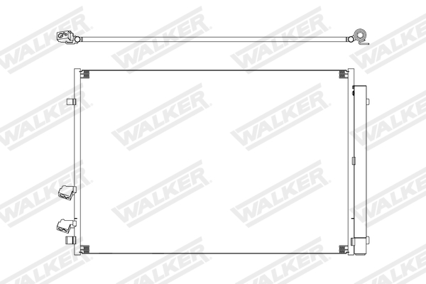 Walker Condensor, airconditioning WCD00461