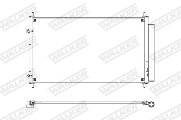Walker Condensor, airconditioning WCD00462