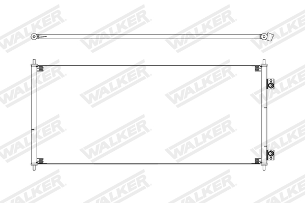 Walker Condensor, airconditioning WCD00464