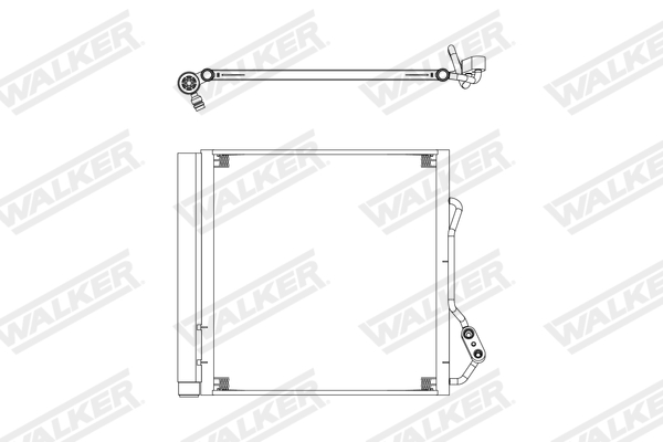 Walker Condensor, airconditioning WCD00465
