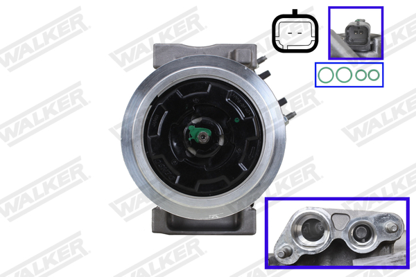 Walker Compressor, airconditioning WCP00004