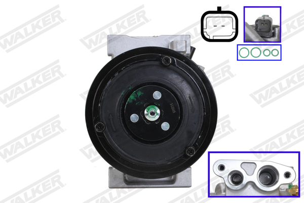 Compressor, airconditioning Walker WCP00037