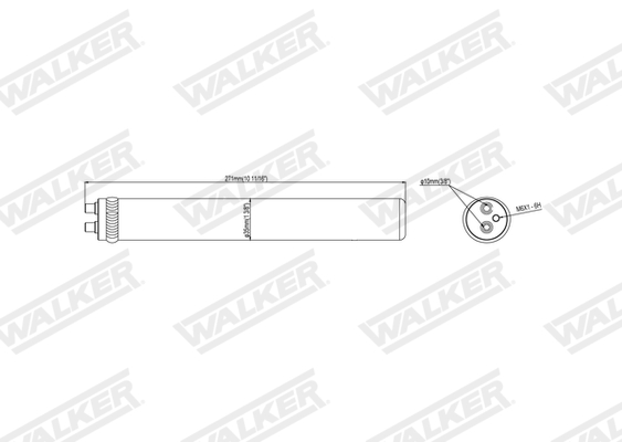 Walker Droger, airconditioning WDR00007