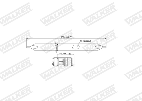 Walker Droger, airconditioning WDR00008