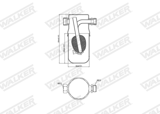 Walker Droger, airconditioning WDR00034