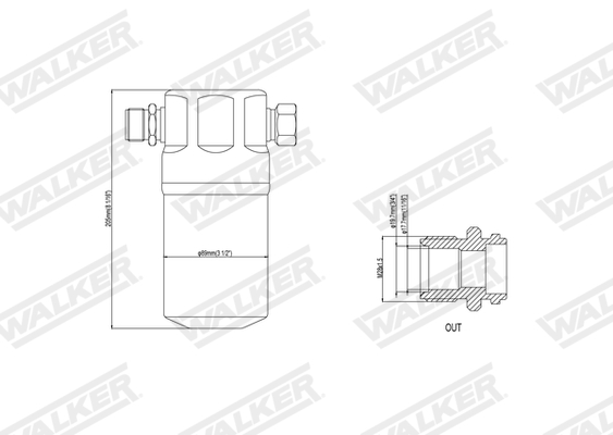 Walker Droger, airconditioning WDR00041