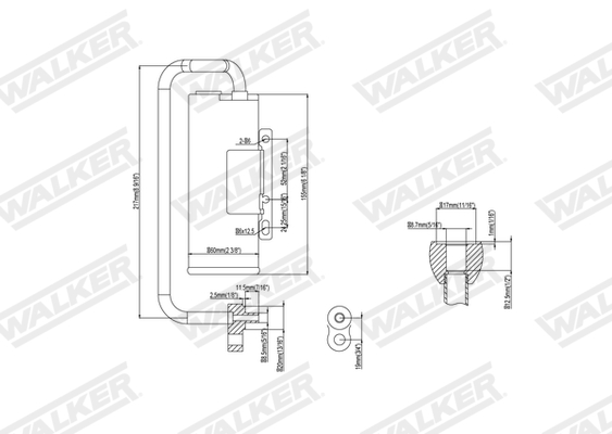 Walker Droger, airconditioning WDR00044