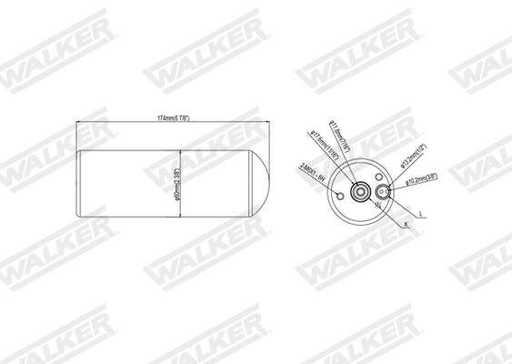 Walker Droger, airconditioning WDR00047