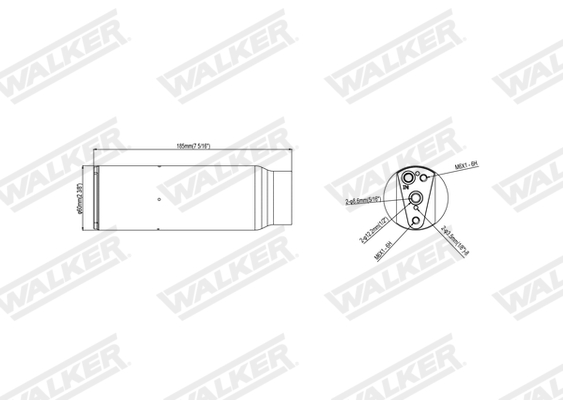 Walker Droger, airconditioning WDR00049