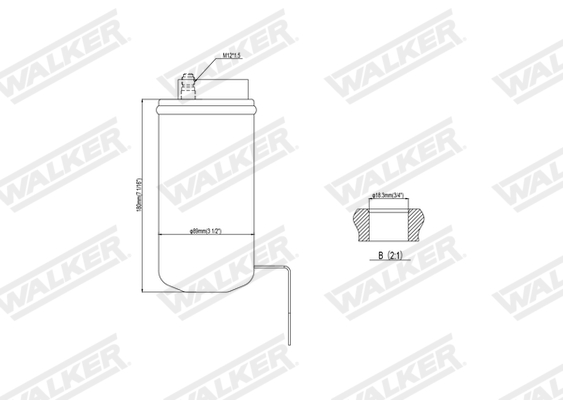 Walker Droger, airconditioning WDR00051