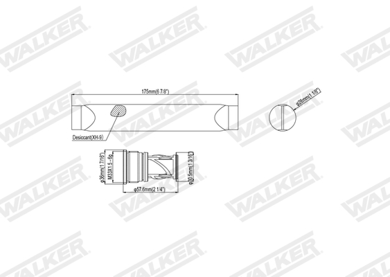 Walker Droger, airconditioning WDR00054