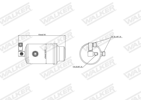Walker Droger, airconditioning WDR00056