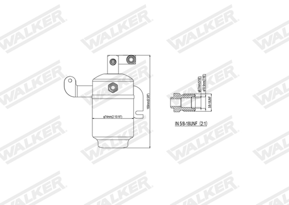 Walker Droger, airconditioning WDR00060