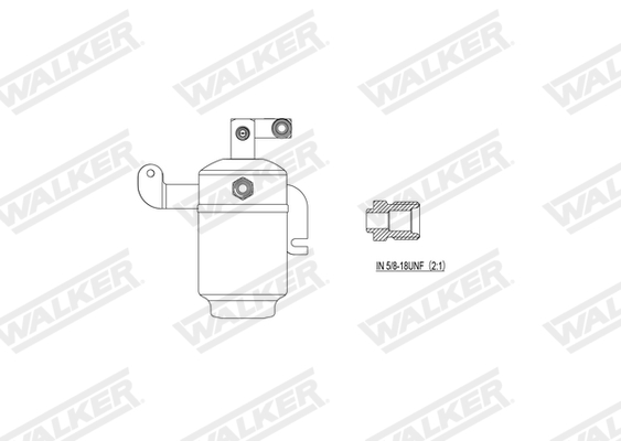 Walker Droger, airconditioning WDR00060