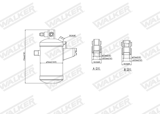 Walker Droger, airconditioning WDR00064