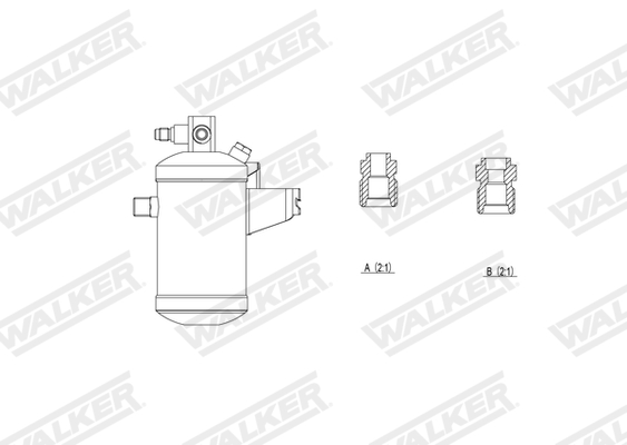 Walker Droger, airconditioning WDR00064
