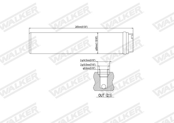 Walker Droger, airconditioning WDR00067
