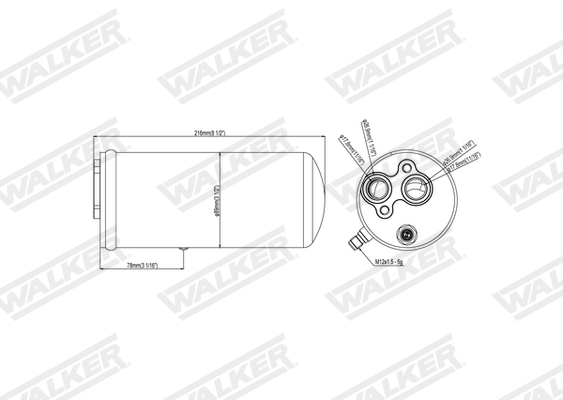 Walker Droger, airconditioning WDR00089