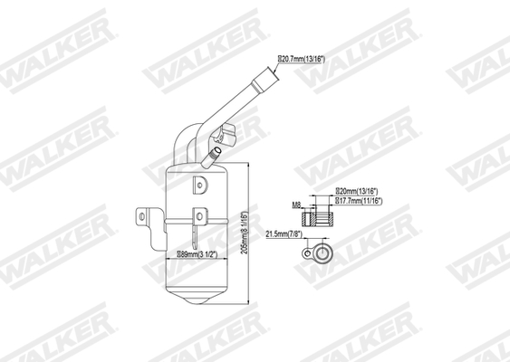 Walker Droger, airconditioning WDR00090