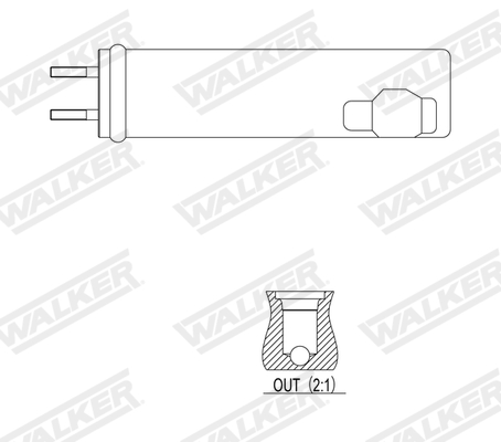 Walker Droger, airconditioning WDR00096