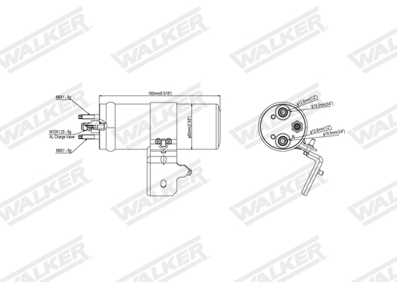 Walker Droger, airconditioning WDR00098