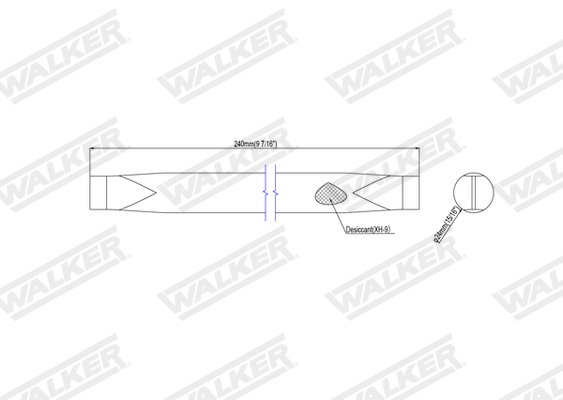 Walker Droger, airconditioning WDR00103