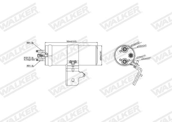 Walker Droger, airconditioning WDR00104