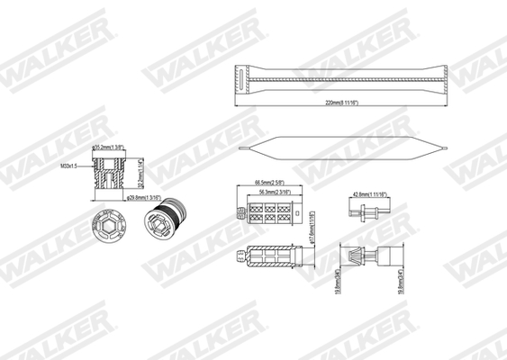 Walker Droger, airconditioning WDR00107