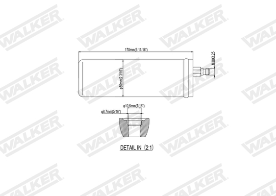 Walker Droger, airconditioning WDR00110
