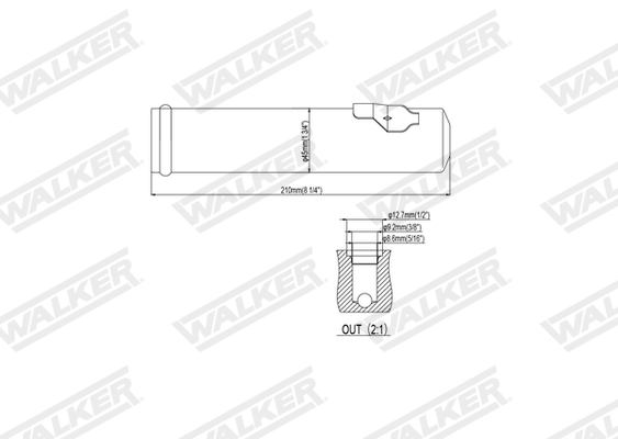 Walker Droger, airconditioning WDR00114