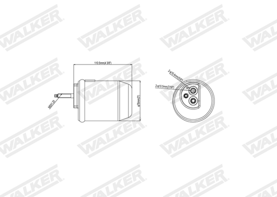 Walker Droger, airconditioning WDR00120