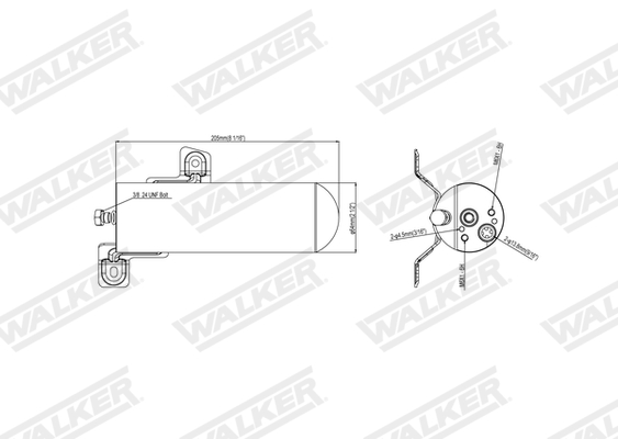 Walker Droger, airconditioning WDR00135