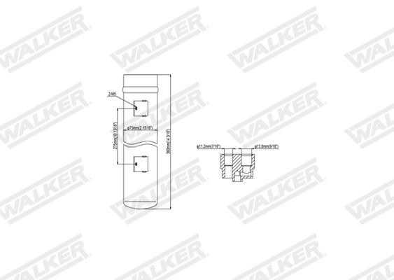 Walker Droger, airconditioning WDR00147