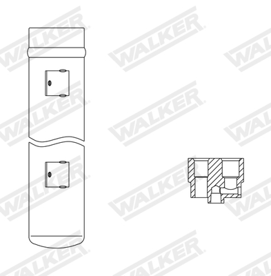 Walker Droger, airconditioning WDR00147