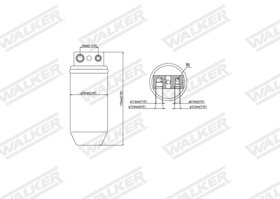 Walker Droger, airconditioning WDR00173
