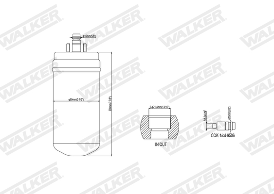 Walker Droger, airconditioning WDR00182
