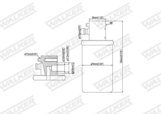Walker Droger, airconditioning WDR00213
