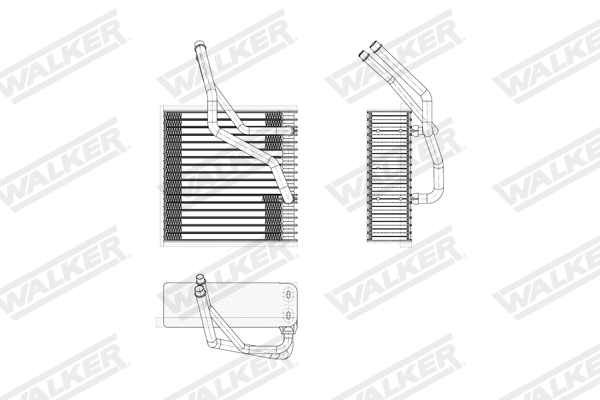 Walker Verdamper, airconditioning WEV00014