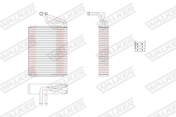 Walker Verdamper, airconditioning WEV00015
