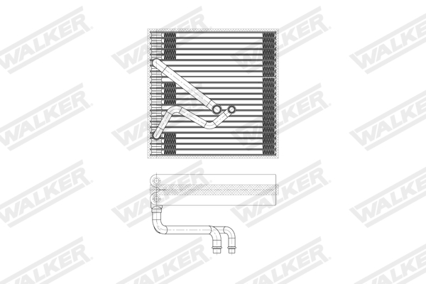 Walker Verdamper, airconditioning WEV00028