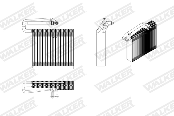 Walker Verdamper, airconditioning WEV00029