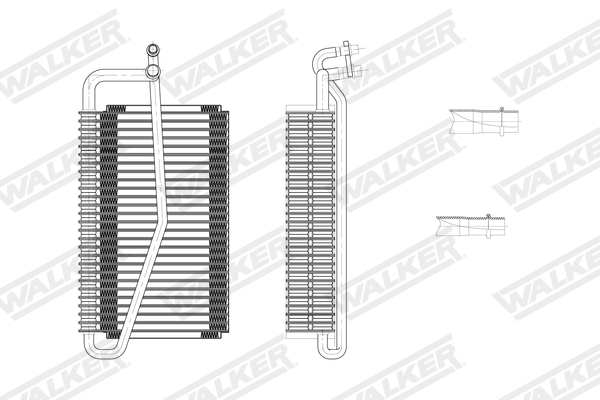 Walker Verdamper, airconditioning WEV00035