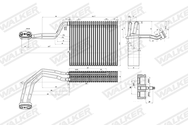 Walker Verdamper, airconditioning WEV00036