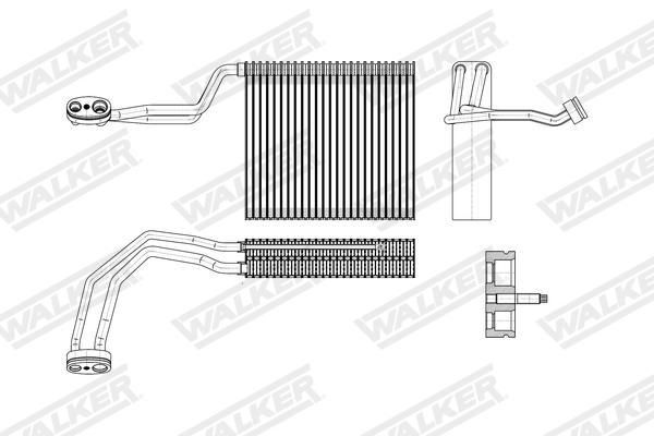 Walker Verdamper, airconditioning WEV00036