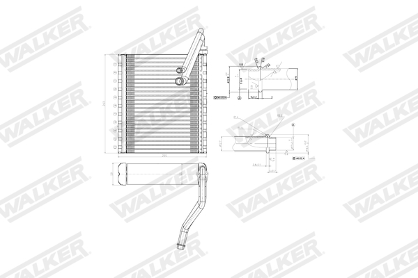 Walker Verdamper, airconditioning WEV00039