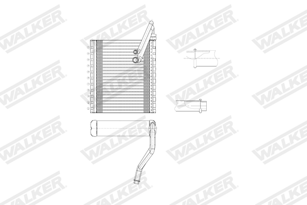 Walker Verdamper, airconditioning WEV00039