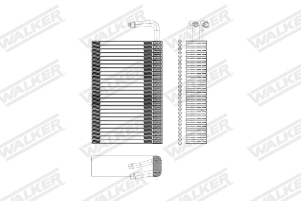Walker Verdamper, airconditioning WEV00041