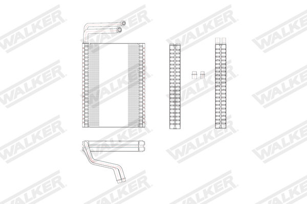 Walker Verdamper, airconditioning WEV00053