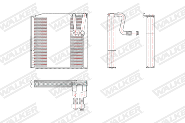 Walker Verdamper, airconditioning WEV00057